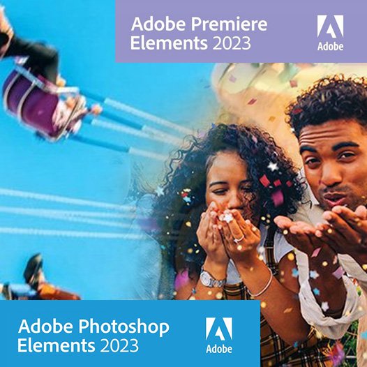 Adobe Photoshop Elements + Premiere Elements 2023